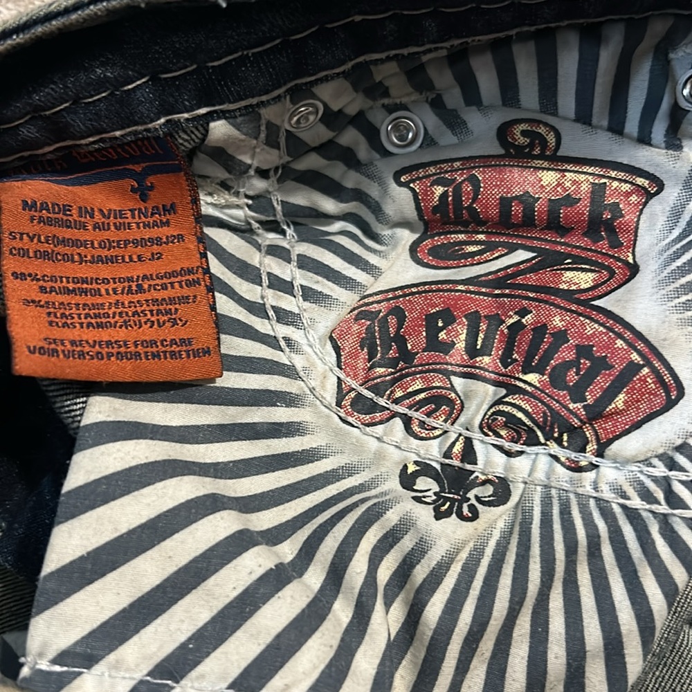 Women’s Rock Revival Straight Leg Jeans size 29 - Picture 8 of 9